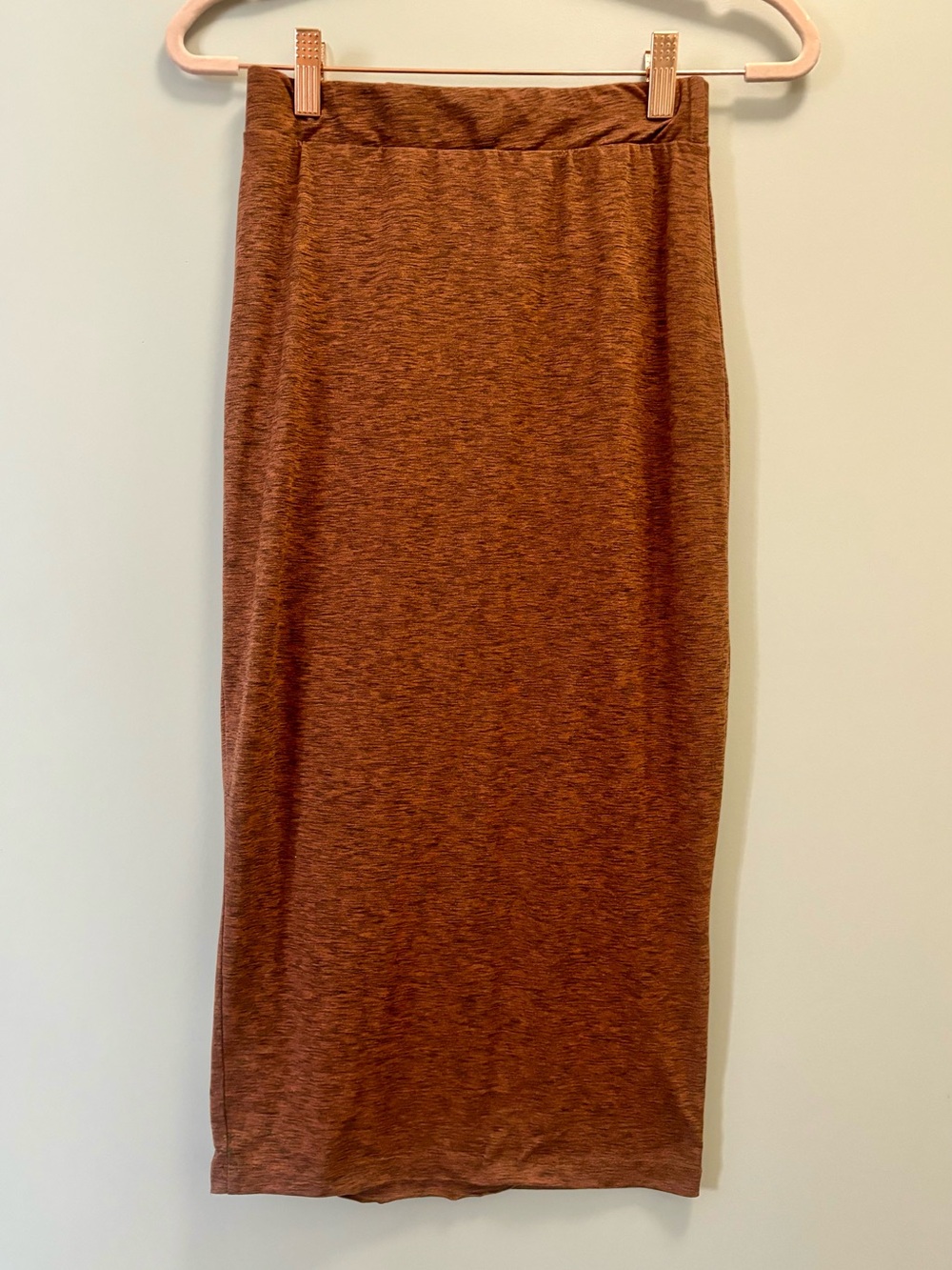 wild fable Rust Brown Midi Pencil Skirt